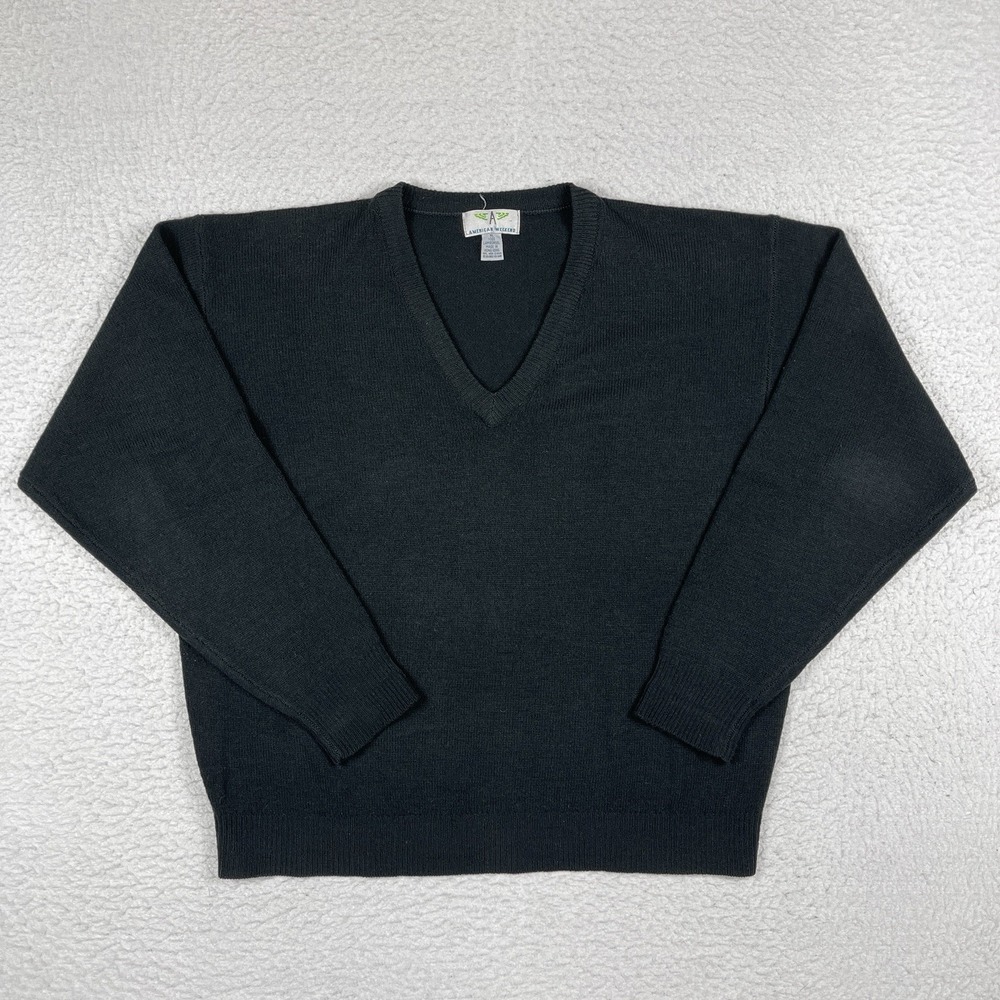 American Weekend Sweater‎ Mens XL Lambswool Vintage Hong Kong Office Casual Work